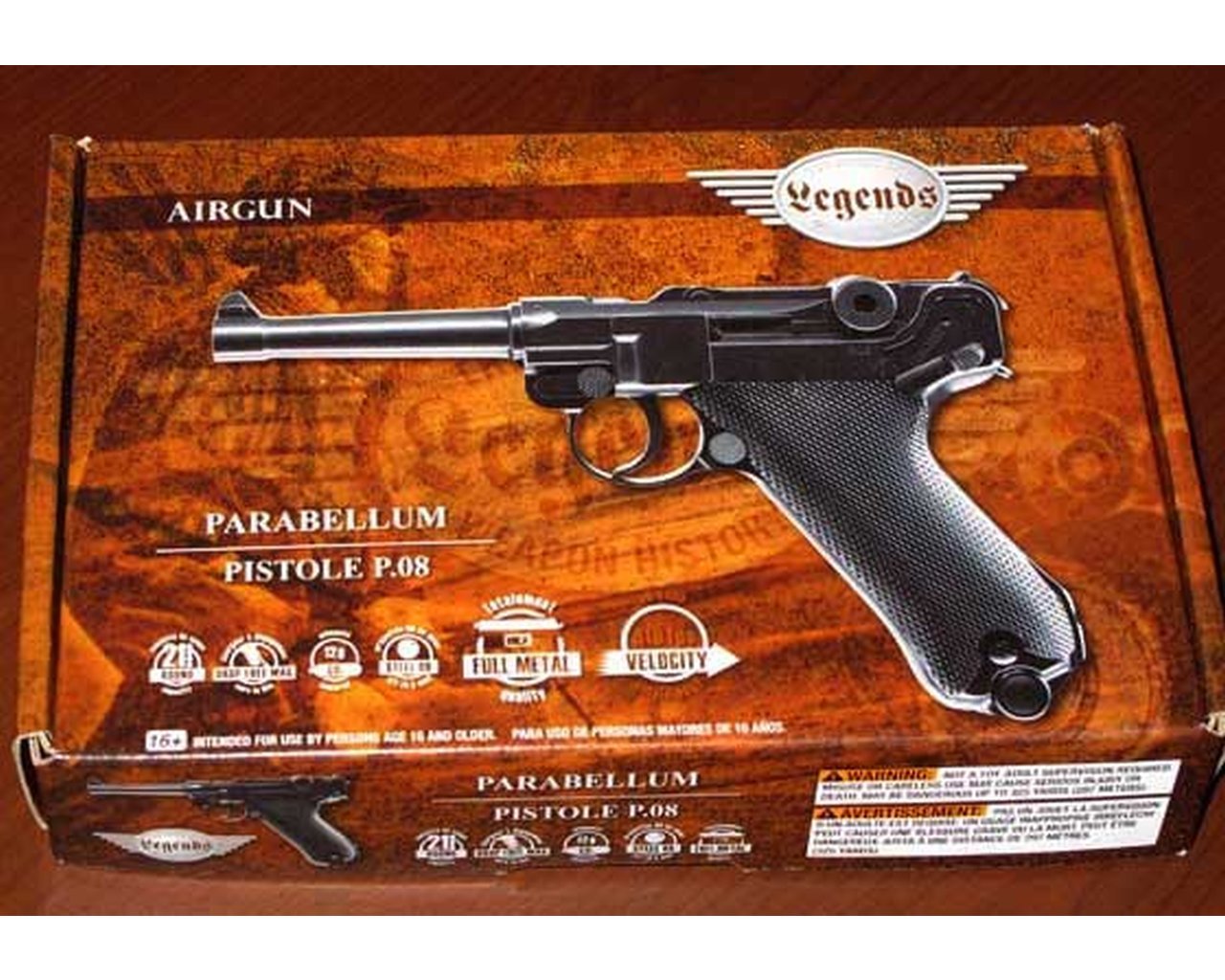 Legends vazdušni pištolj Luger P08 5.8135 - Slika 4