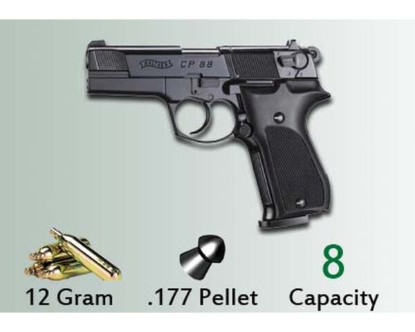 Walther vazdušni pištolj CP88 416.00.00 - Image 3