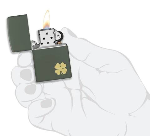 Zippo upaljač 49796 Four Leaf Clover - Slika 3