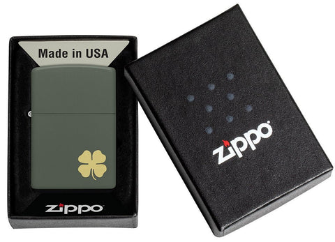 Zippo upaljač 49796 Four Leaf Clover - Slika 4