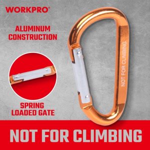 WorkPro karabinjer 6cm 2/1 WP389006