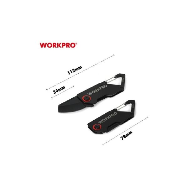 Workpro 1.5" mini sklopivi nož WP381009 - Image 3