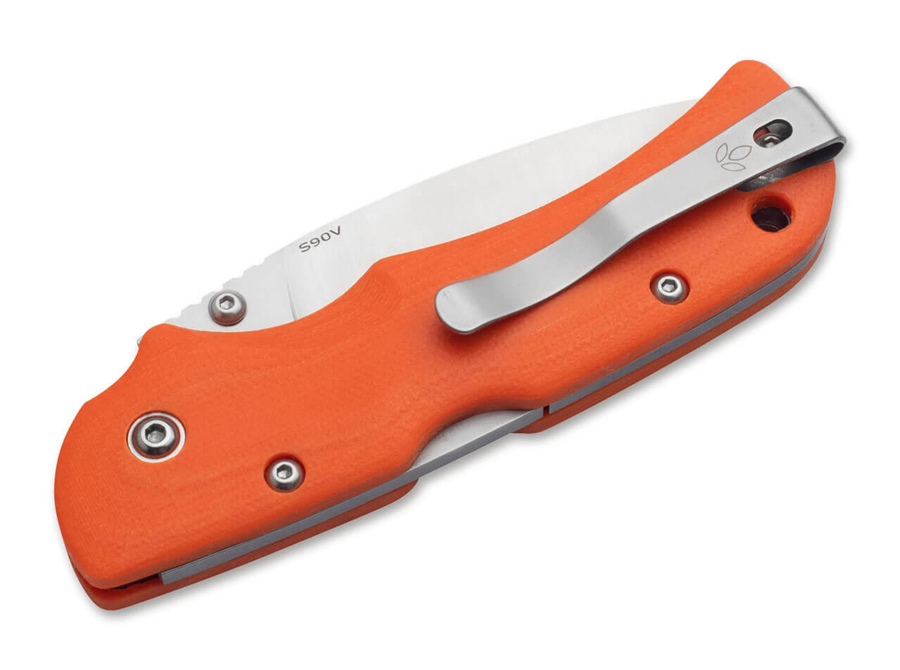 Manly preklopni nož 01ML075 City CPM-S90V Orange - Slika 2