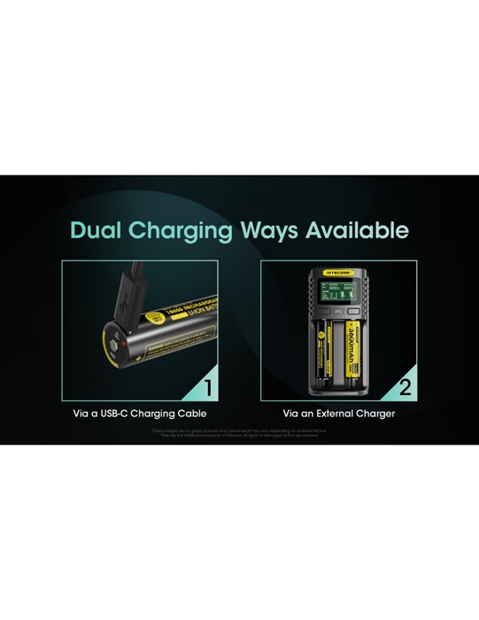 Nitecore punjiva baterija 18650 NL1836R 3600mAh - Image 4