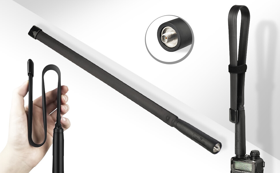 Baofeng taktička antena 40cm - Slika 3