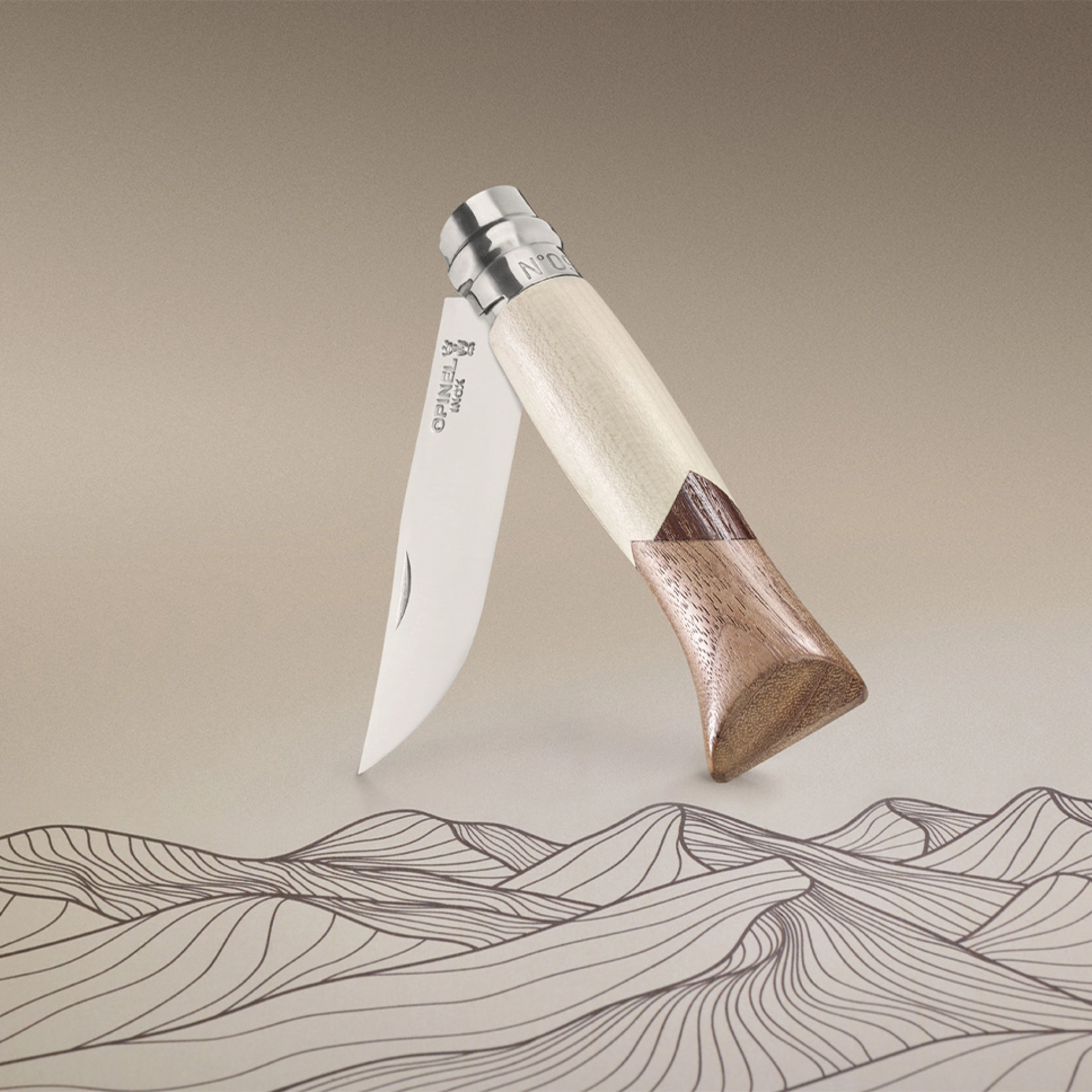 Opinel preklopni nož 3103 Inox 9 Cime - Slika 4
