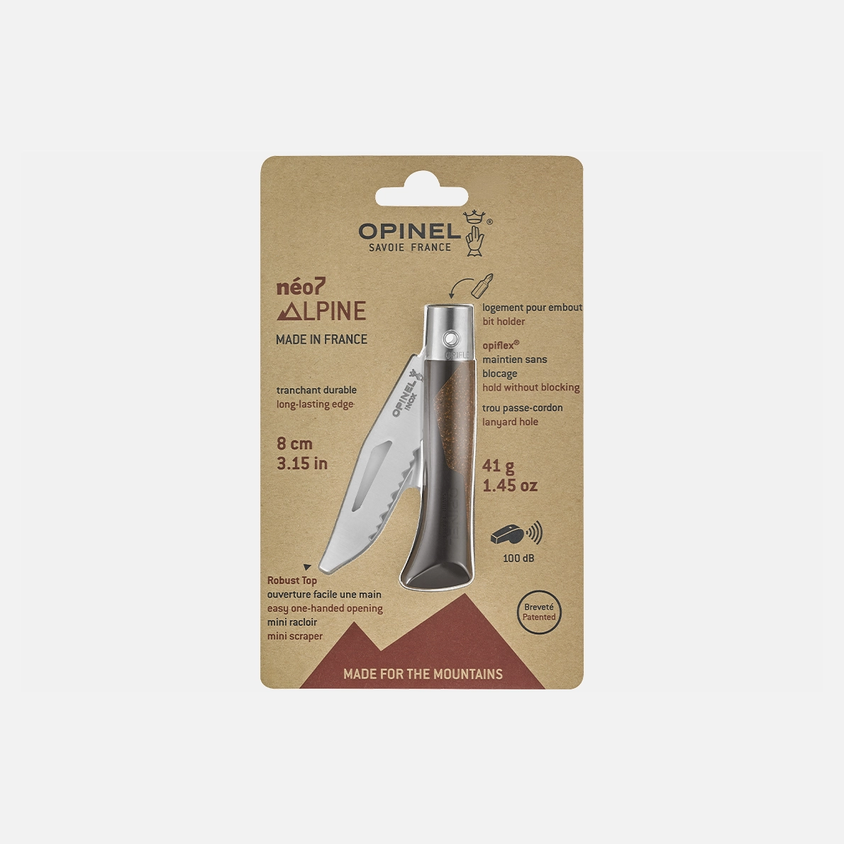 Opinel preklopni nož 3240 Inox 8 Neo 7 Alpine - Slika 2