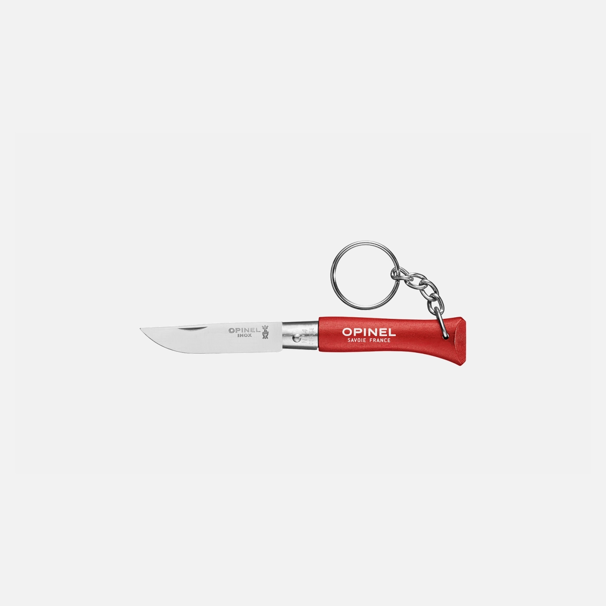 Opinel preklopni nož 2055 Inox 4 Colorama Crvena