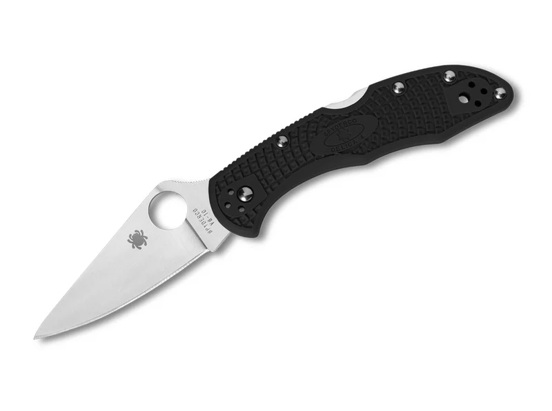 Spyderco preklopni nož 01SP760 Delica 4 Lightweight Flat Ground Black VG10 C11FPBK